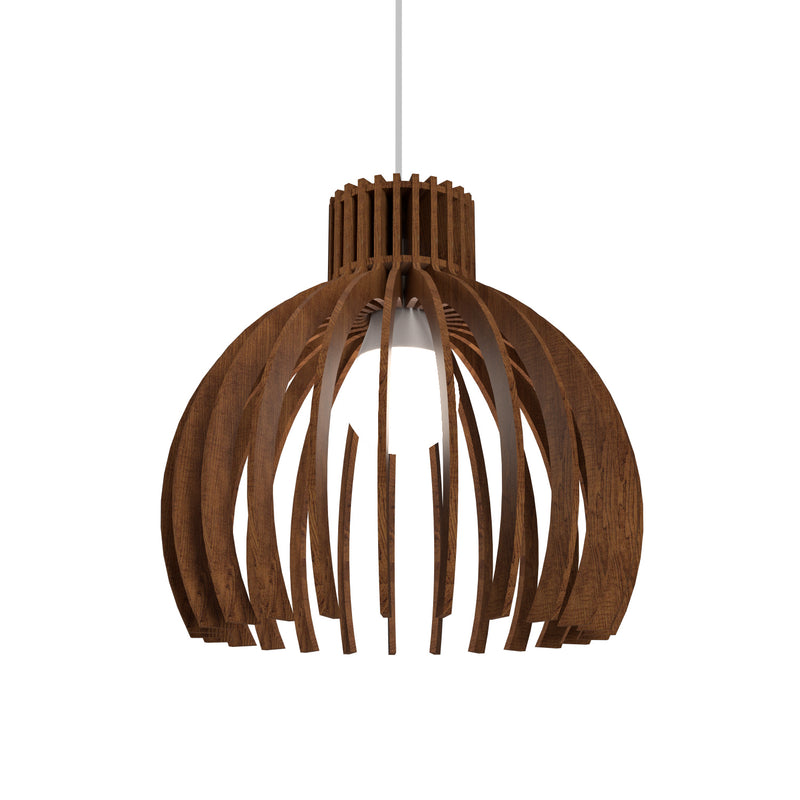 Accord Lighting - 1180.06 - One Light Pendant - Stecche di Legno - Imbuia