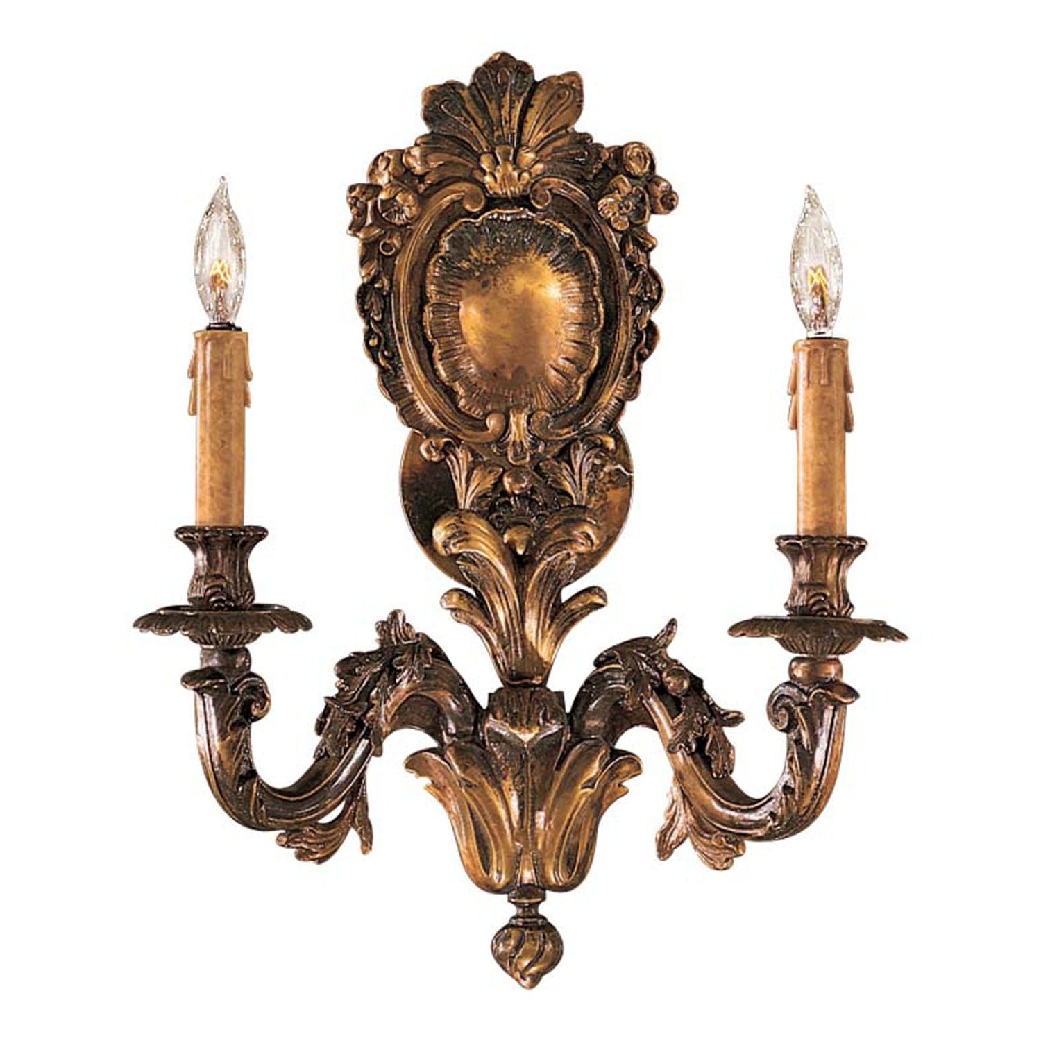 Metropolitan - N2415 - Two Light Wall Sconce - Metropolitan - Oxide Brass