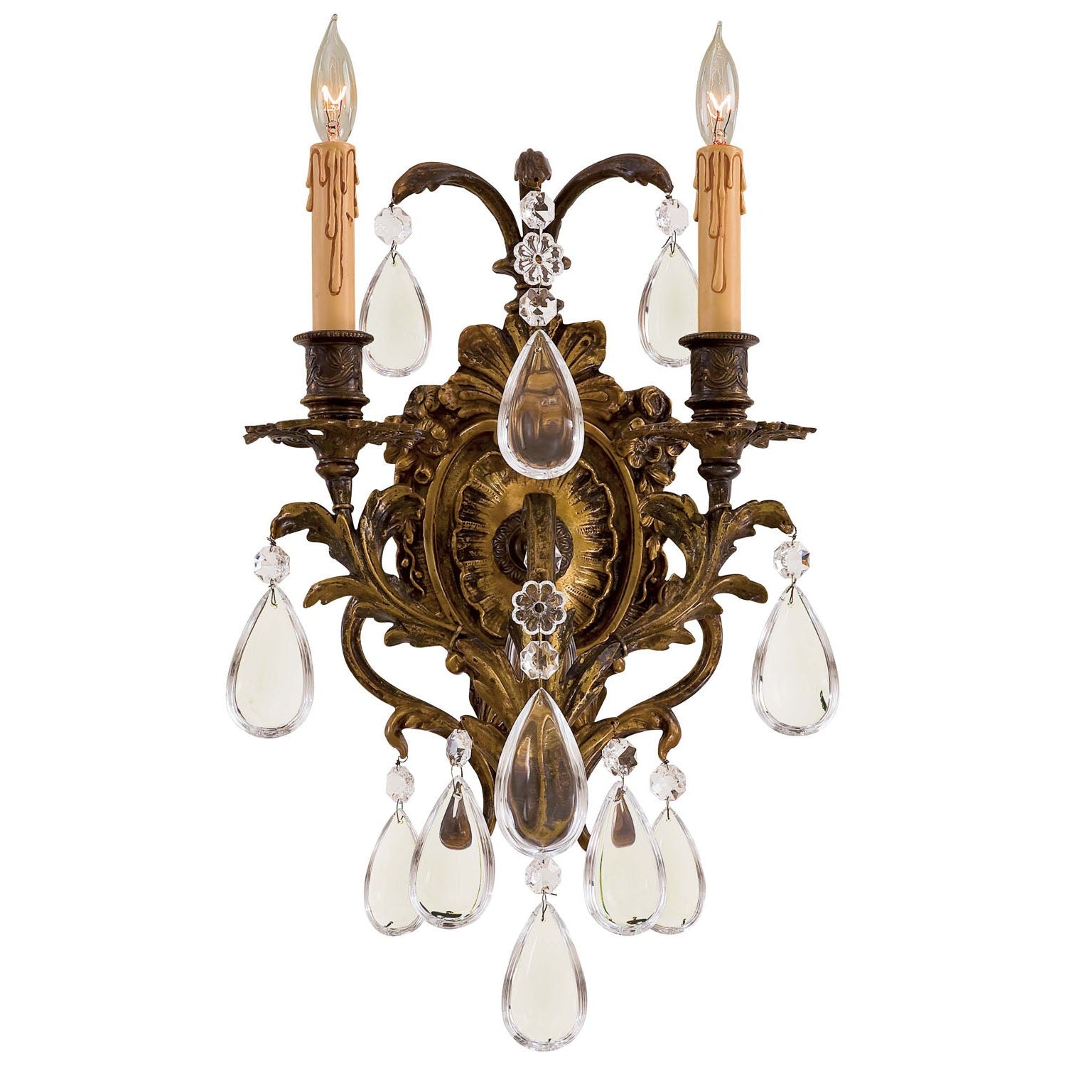 Metropolitan - N2414 - Two Light Wall Sconce - Metropolitan - Oxide Brass