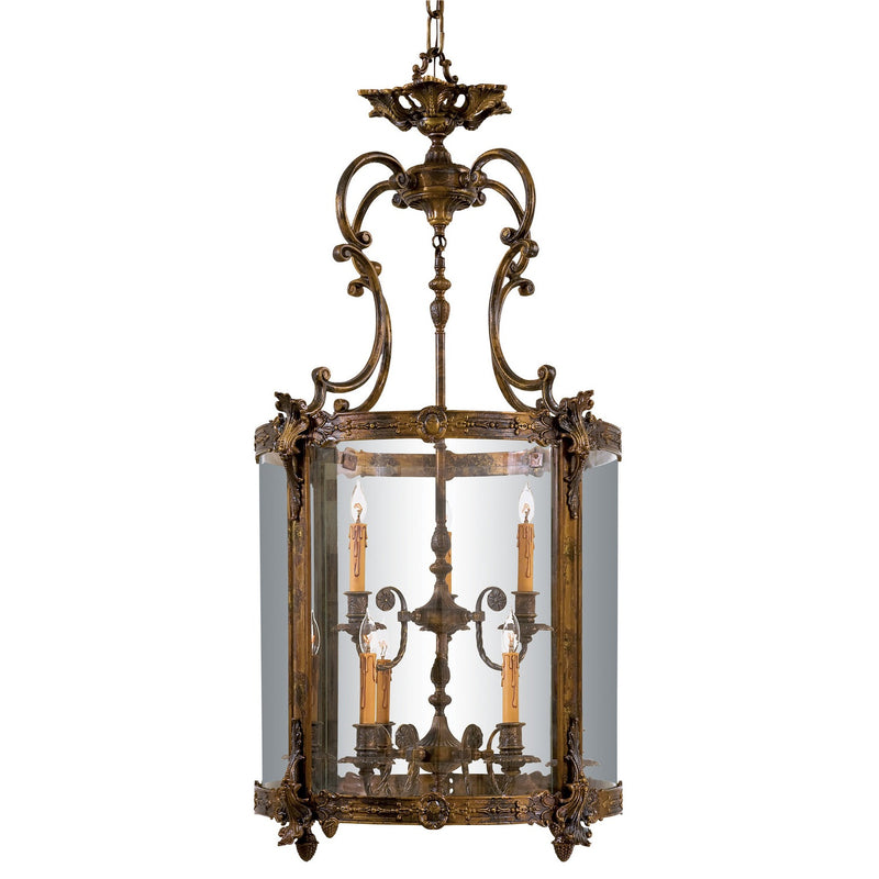 Metropolitan - N2342 - Nine Light Pendant - Metropolitan - Oxide Brass