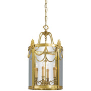 Metropolitan - N850804 - Four Light Foyer Pendant - Metropolitan - DorÔøΩÔøΩ Gold