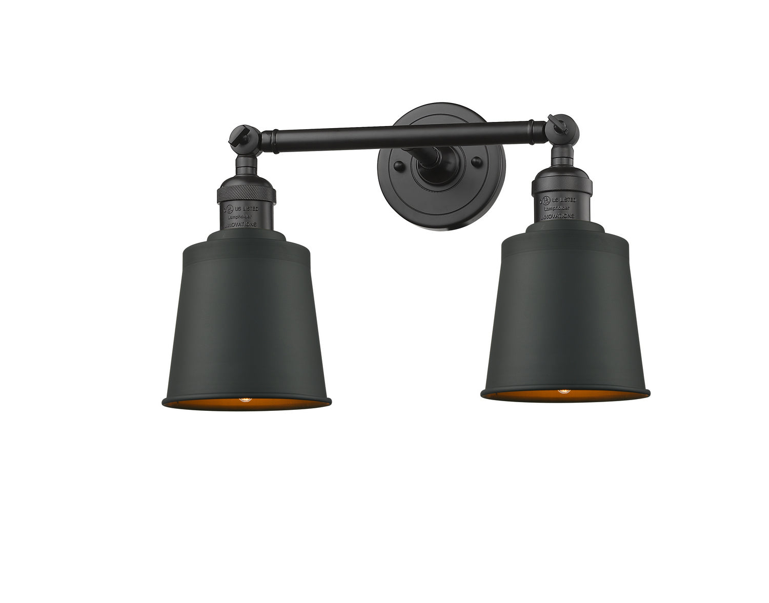Innovations - 208L-OB-M9-OB - Two Light Bath Vanity - Franklin Restoration - Oil Rubbed Bronze