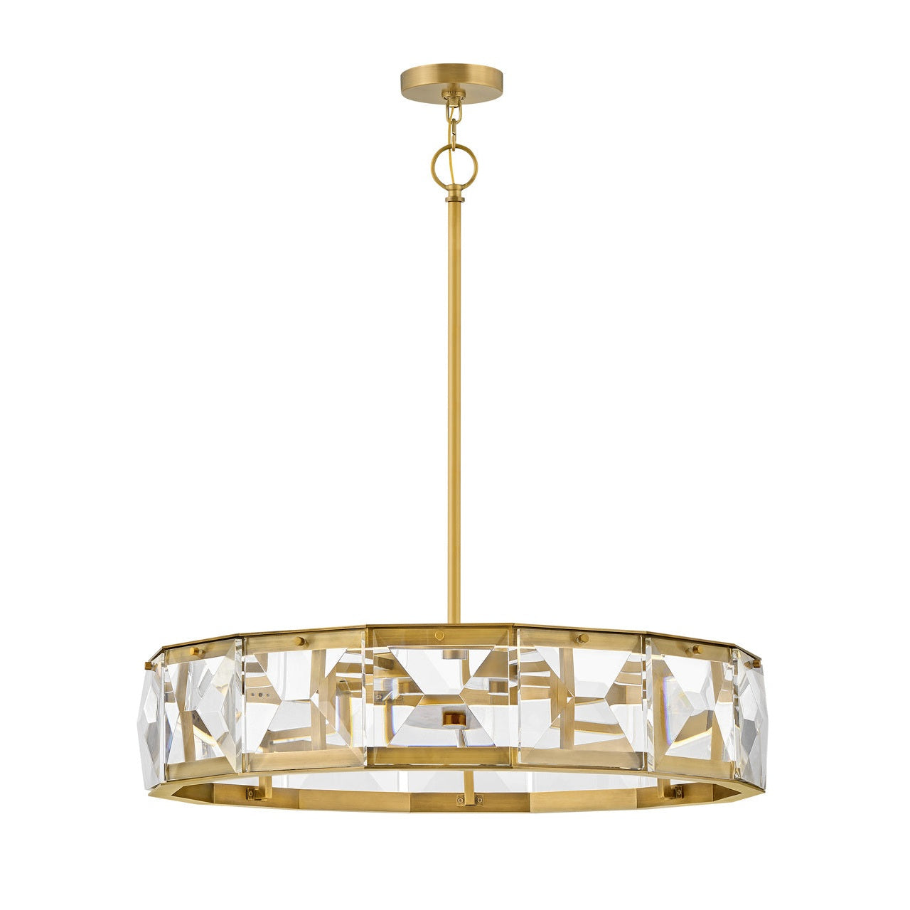 Fredrick Ramond - FR30105HBR - LED Chandelier - Jolie - Heritage Brass