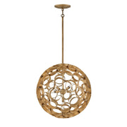 Fredrick Ramond - FR30144BNG - LED Chandelier - Centric - Burnished Gold