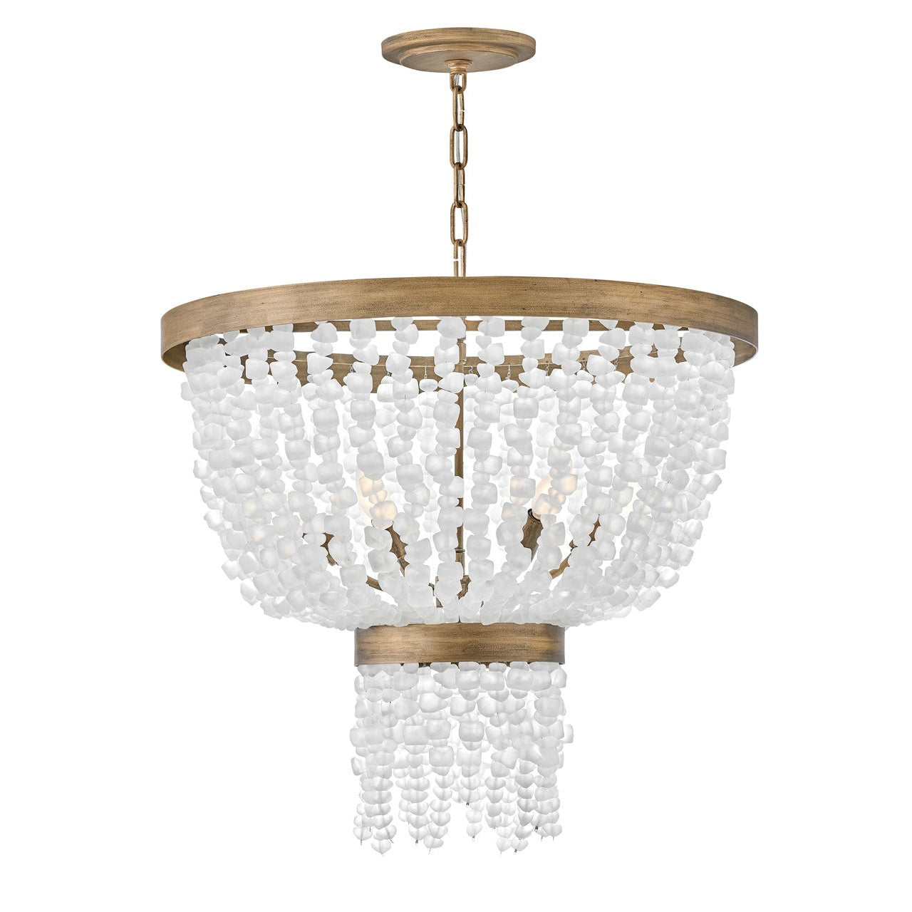 Fredrick Ramond - FR30206BNG - LED Pendant - Dune - Burnished Gold
