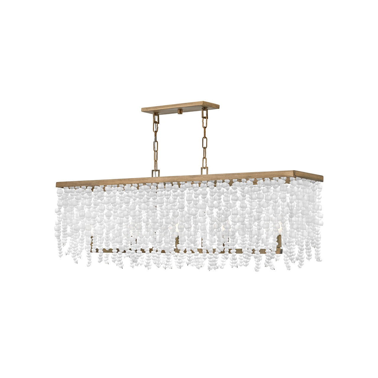 Fredrick Ramond - FR30208BNG - LED Linear Chandelier - Dune - Burnished Gold