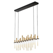 Fredrick Ramond - FR30705BLK - LED Linear Pendant - Echo - Black