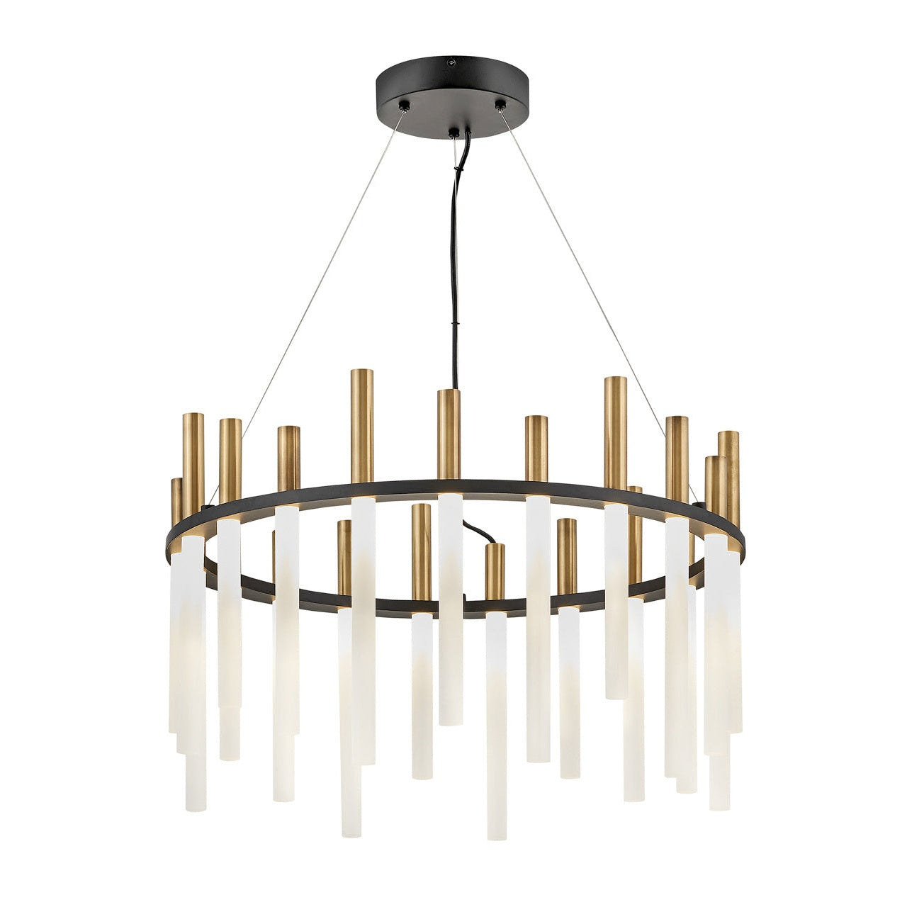 Fredrick Ramond - FR30706BLK - LED Chandelier - Echo - Black