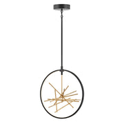 Fredrick Ramond - FR46405BLK - LED Pendant - Styx - Black