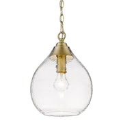 Golden - 1094-S BCB-HCG - One Light Pendant - Ariella - Brushed Champagne Bronze