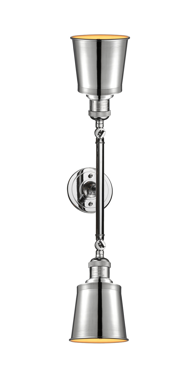 Innovations - 208L-PC-M9-PC - Two Light Bath Vanity - Franklin Restoration - Polished Chrome