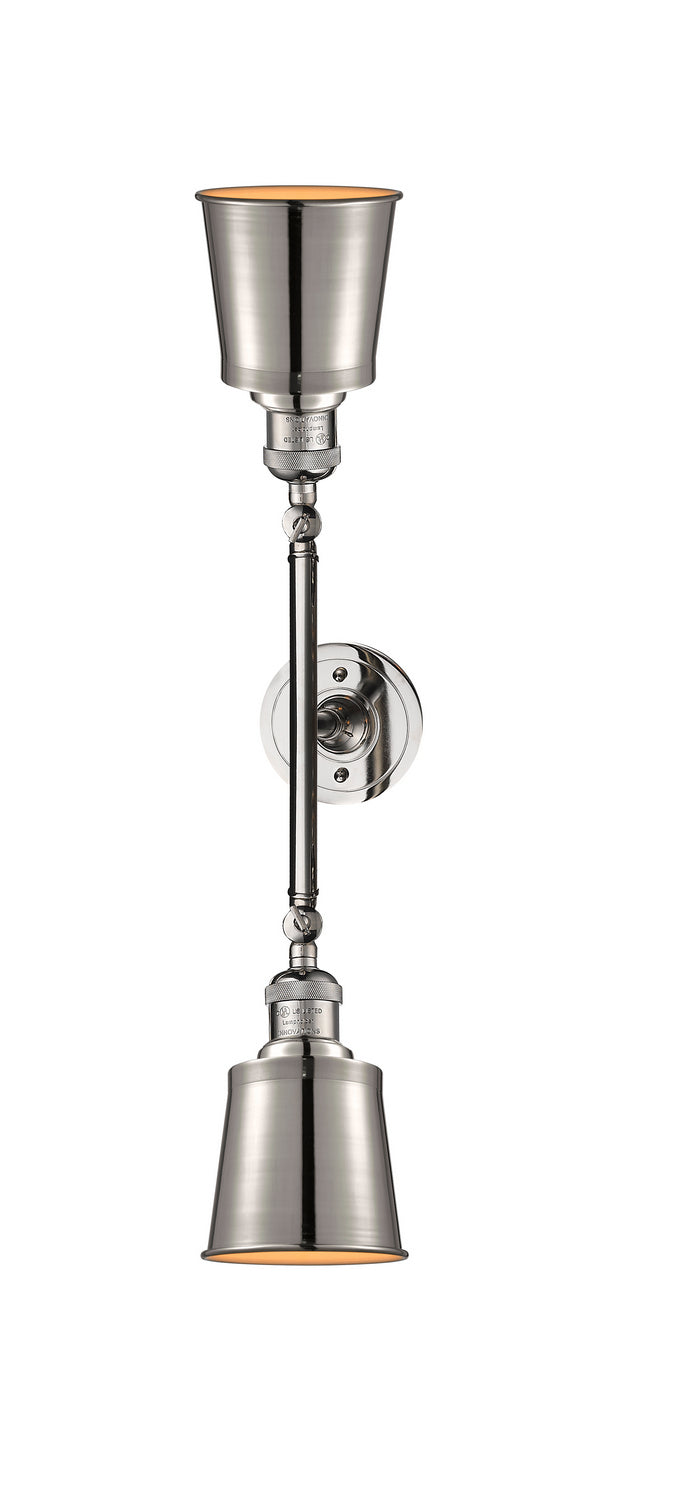 Innovations - 208L-PN-M9 - Two Light Bath Vanity - Franklin Restoration - Polished Nickel