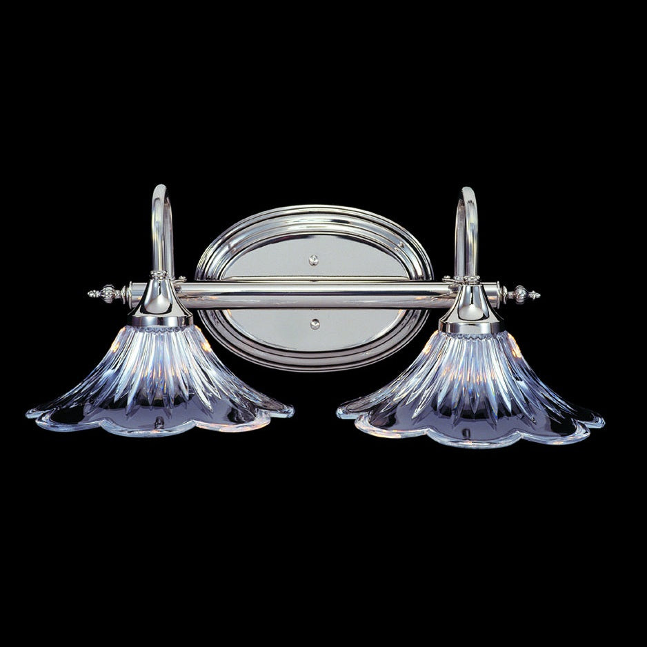 Framburg - 8732 PS - Two Light Wall Sconce - Geneva - Polished Silver