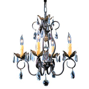Framburg - 9904 MB - Four Light Chandelier - Liebestraum - Mahogany Bronze
