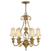 Hinkley - 4886BB - LED Foyer Pendant - Plantation - Burnished Brass