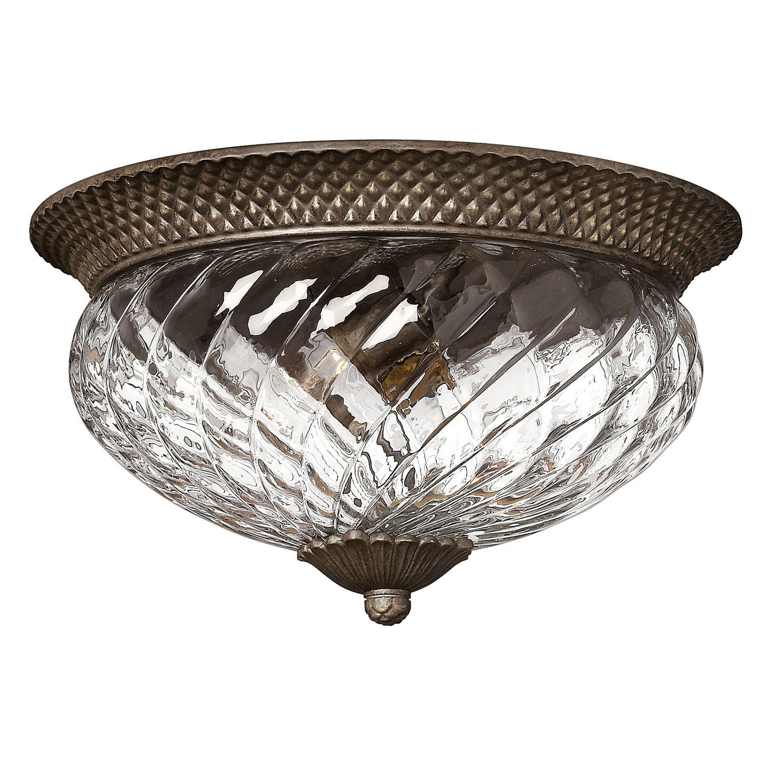 Hinkley - 4881PZ - LED Flush Mount - Plantation - Pearl Bronze