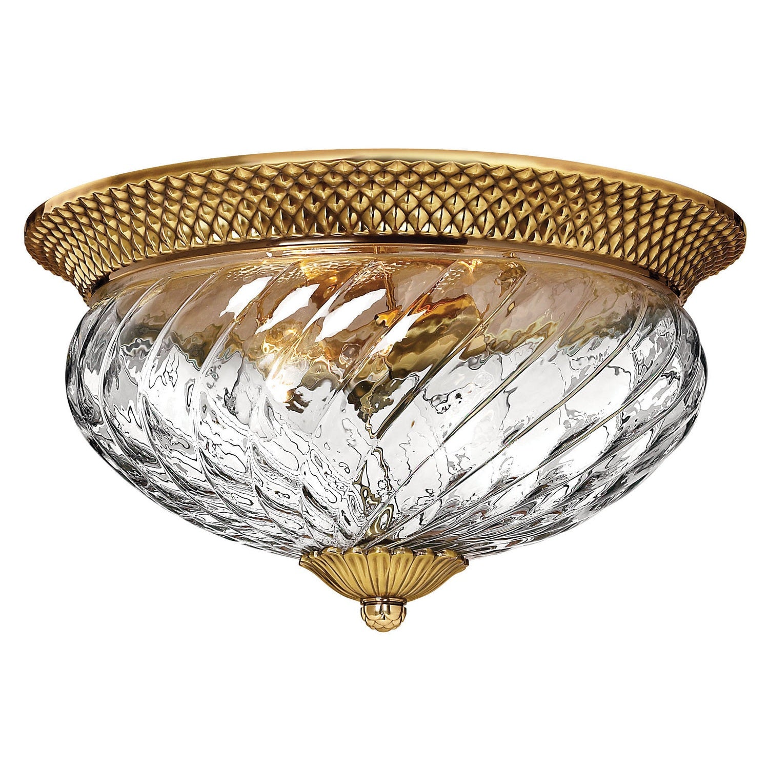 Hinkley - 4881BB - LED Flush Mount - Plantation - Burnished Brass