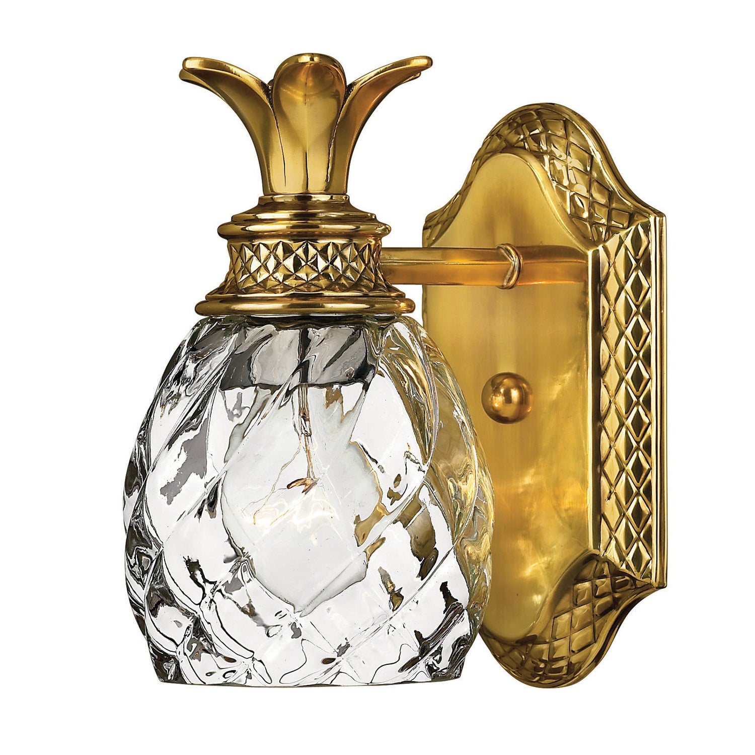Hinkley - 5310BB - LED Bath Sconce - Plantation - Burnished Brass