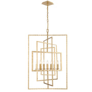 Crystorama - 339-GA - Seven Light Chandelier - Capri - Antique Gold