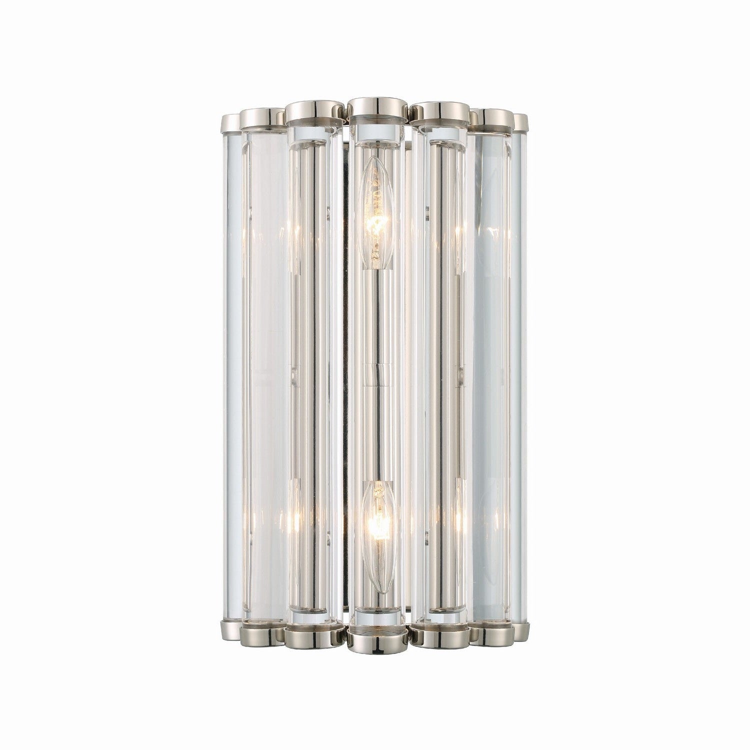 Crystorama - ELL-B3002-PN - Two Light Wall Sconce - Elliot - Polished Nickel