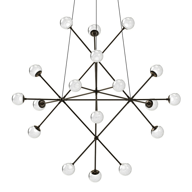 Sonneman - 2084.37W - LED Pendant - Proton - Polished Black Nickel