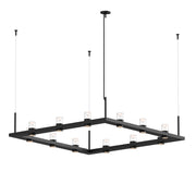 Sonneman - 20QKS04B - LED Pendant - Intervals - Satin Black