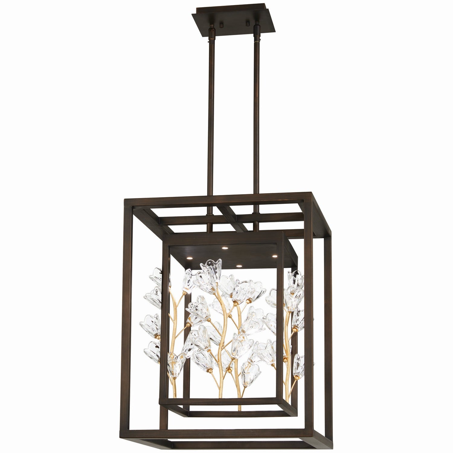 Metropolitan - N7963-730-L - LED Pendant - Maison Des Fleurs - Regal Bronze W/ Empire Gold