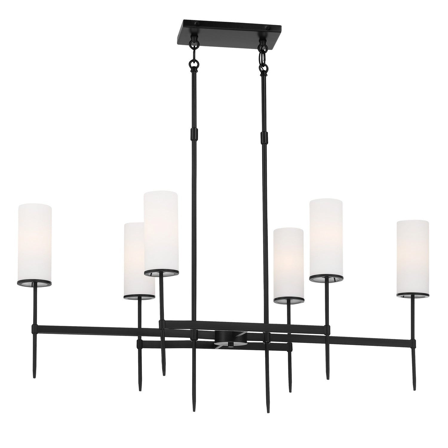 Minka-Lavery - 3846-66A - Six Light Island Pendant - First Avenue - Coal