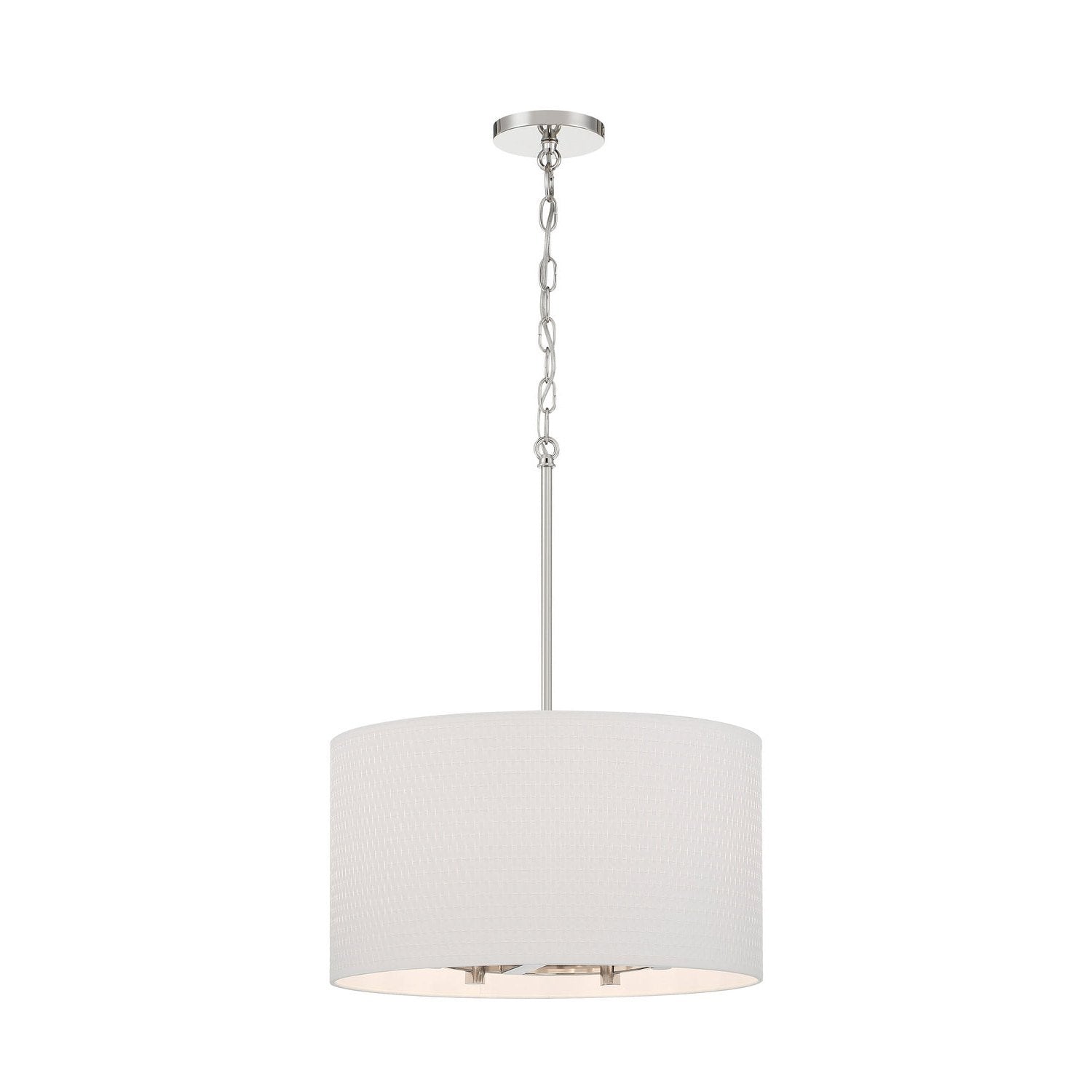 Minka-Lavery - 3925-613 - Five Light Pendant - Palmetto - Polished Nickel