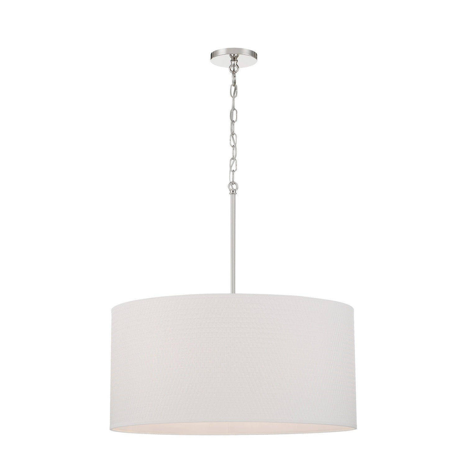 Minka-Lavery - 3926-613 - Six Light Pendant - Palmetto - Polished Nickel