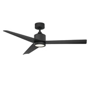 Modern Forms Fans - FR-W1809-54L-27-MB - 54"Ceiling Fan - Lotus - Matte Black