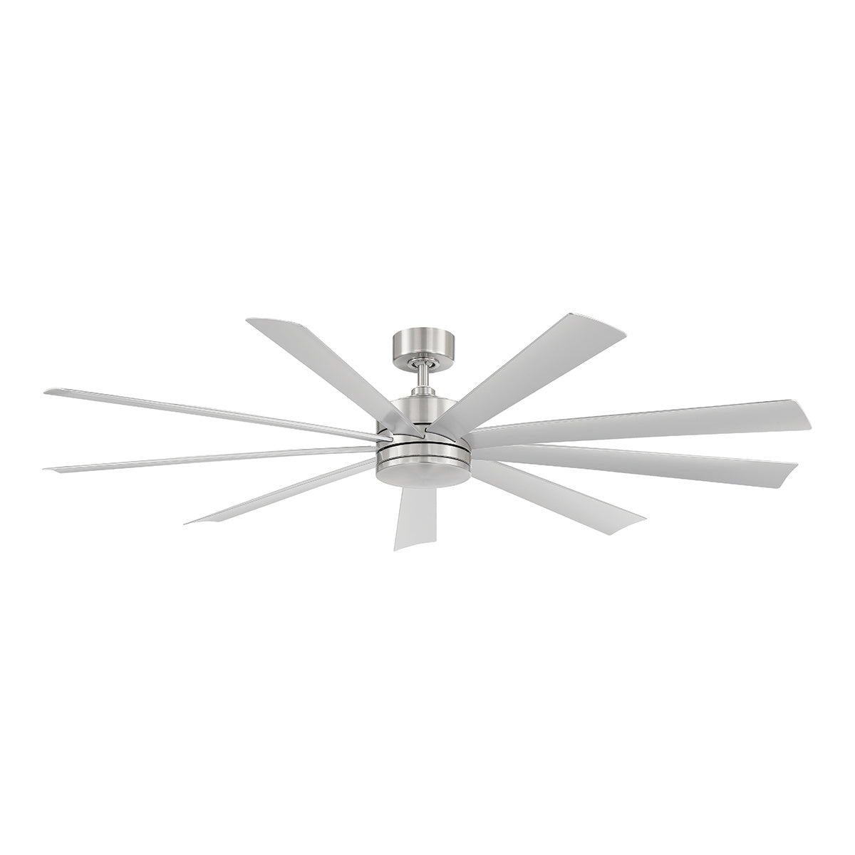Modern Forms Fans - FR-W2101-72L-27-SS - 72"Ceiling Fan - Wynd Xl - Stainless Steel