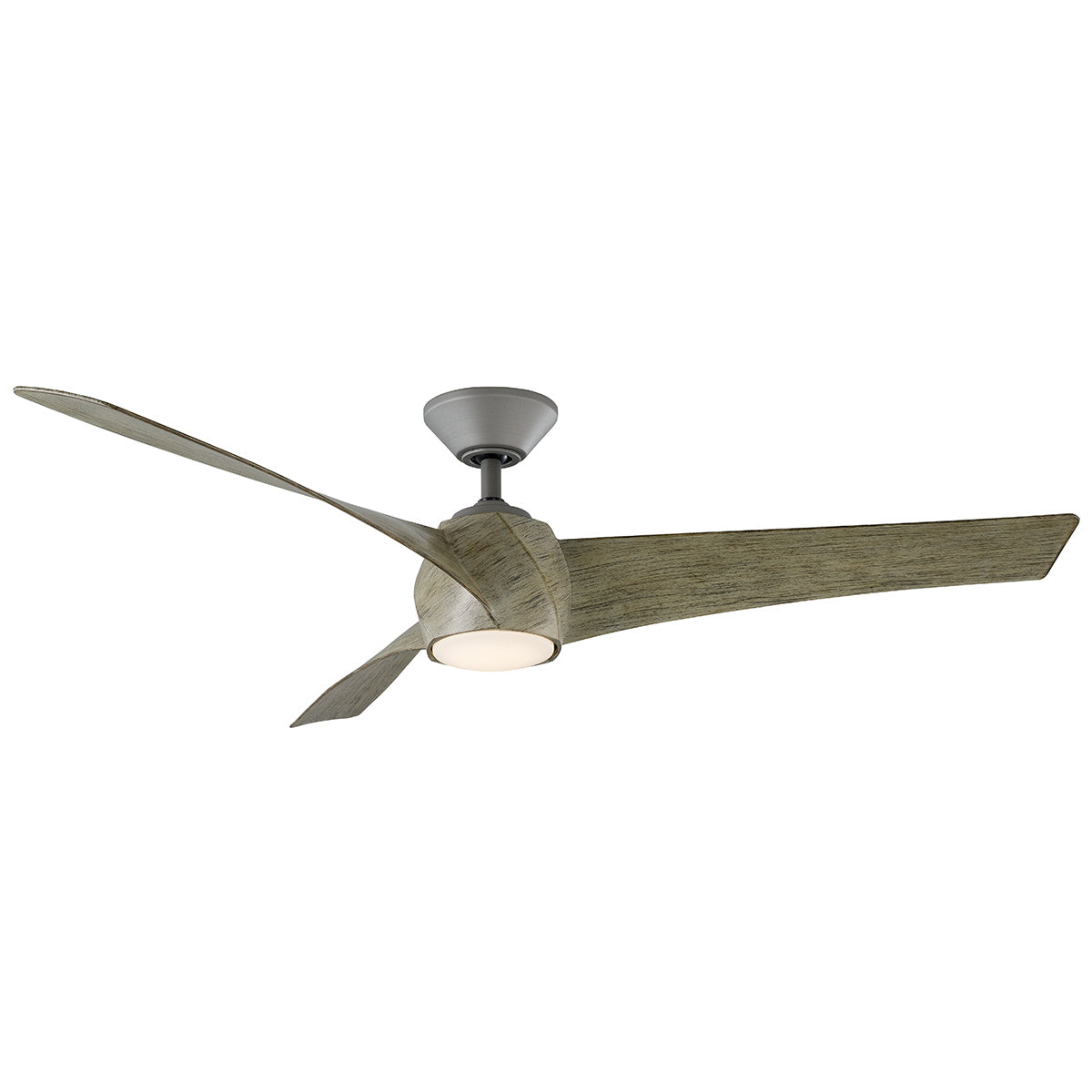 Modern Forms Fans - FR-W2103-58L-GH/WW - 58"Ceiling Fan - Twirl - Graphite/Weathered Wood