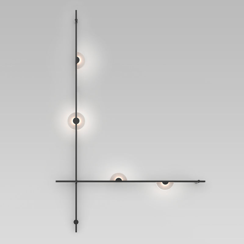 Sonneman - SLS1153 - Five Light Bath Bar - Suspenders - Satin Black