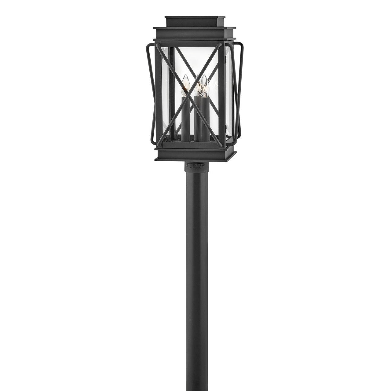 Hinkley - 11191MB - LED Post Top or Pier Mount Lantern - Montecito - Museum Black