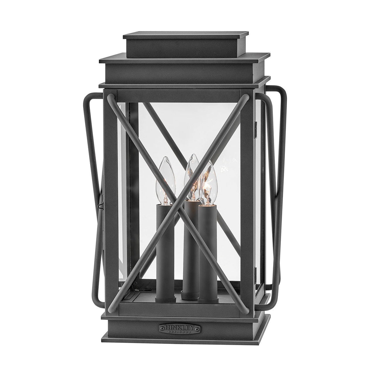 Hinkley - 11197MB - LED Pier Mount Lantern - Montecito - Museum Black