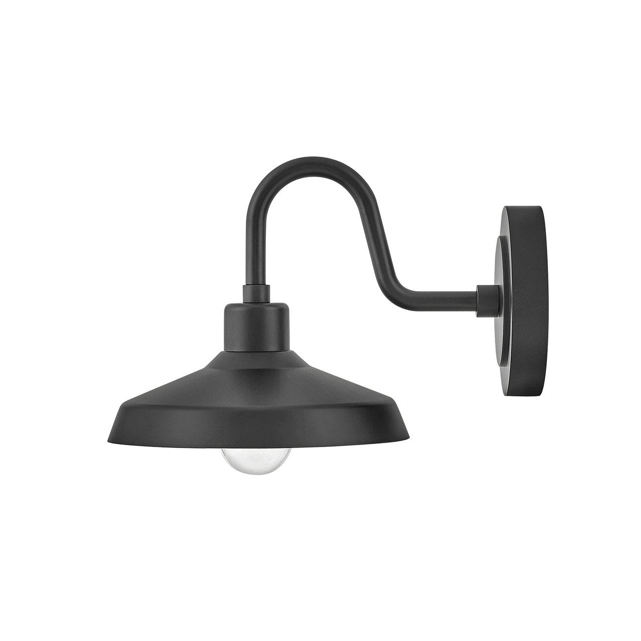 Hinkley - 12076BK - LED Wall Mount - Forge - Black