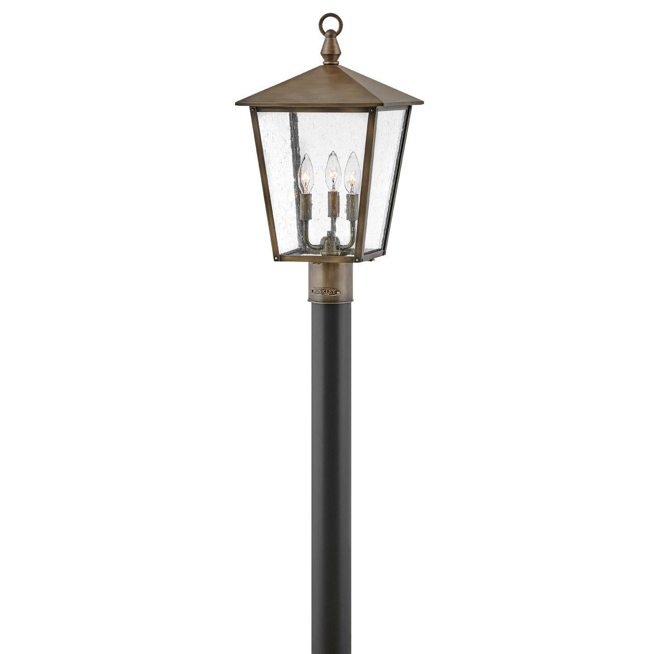 Hinkley - 14061BU - LED Post Top or Pier Mount Lantern - Huntersfield - Burnished Bronze