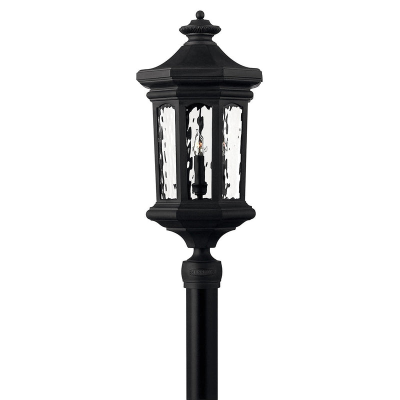 Hinkley - 1601MB-LV - LED Post Top or Pier Mount Lantern - Raley - Museum Black