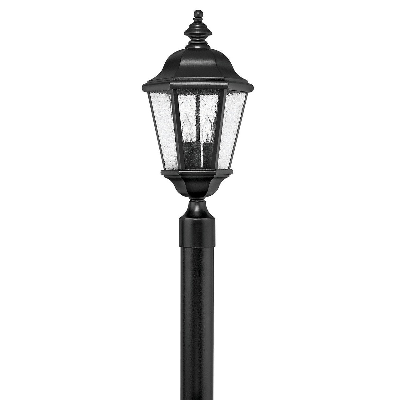 Hinkley - 1671BK-LV - LED Post Top or Pier Mount Lantern - Edgewater - Black