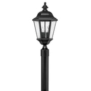 Hinkley - 1671BK-LV - LED Post Top or Pier Mount Lantern - Edgewater - Black