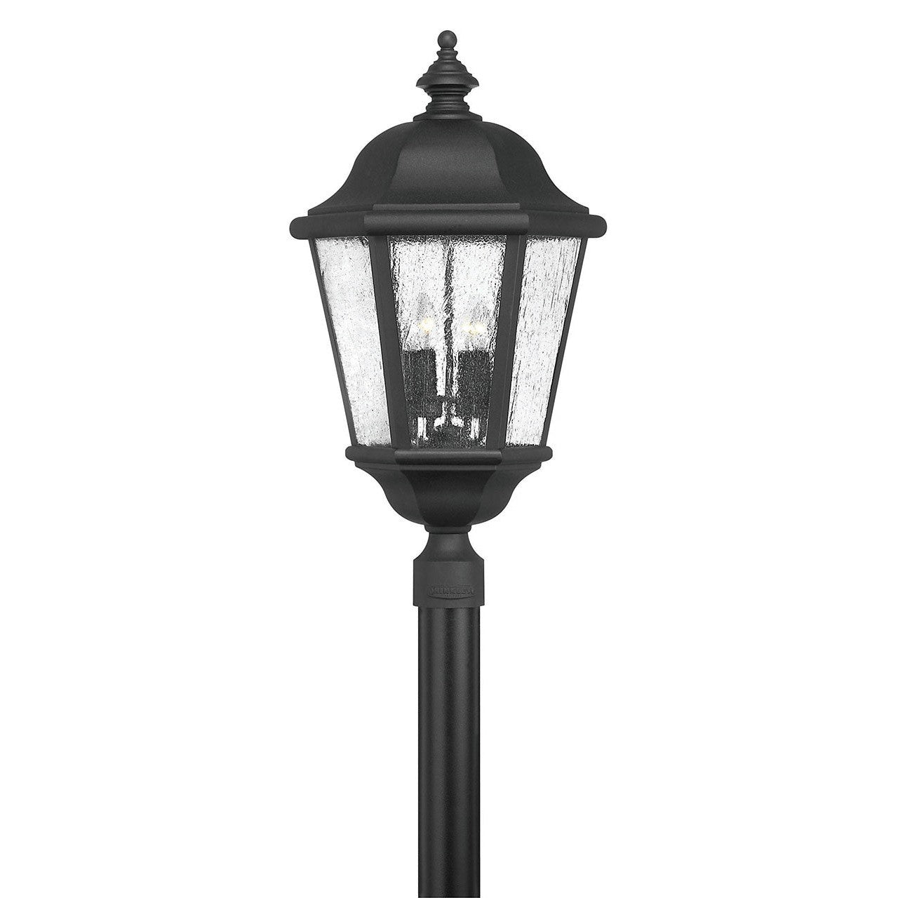 Hinkley - 1677BK-LV - LED Post Top or Pier Mount Lantern - Edgewater - Black
