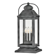 Hinkley - 1857DZ-LV - LED Pier Mount - Anchorage - Aged Zinc