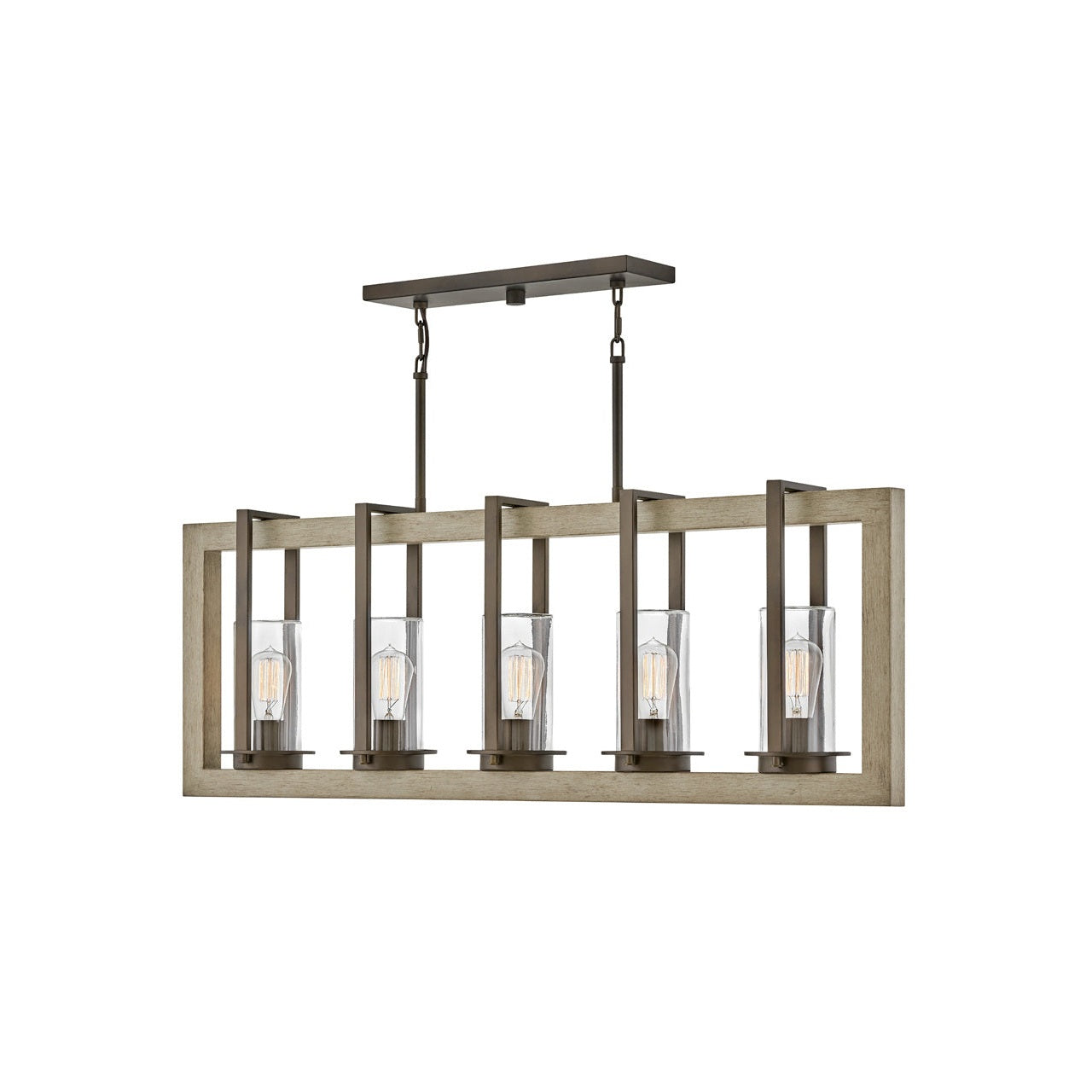 Hinkley - 20035WB - LED Linear Pendant - Riverwood - Warm Bronze