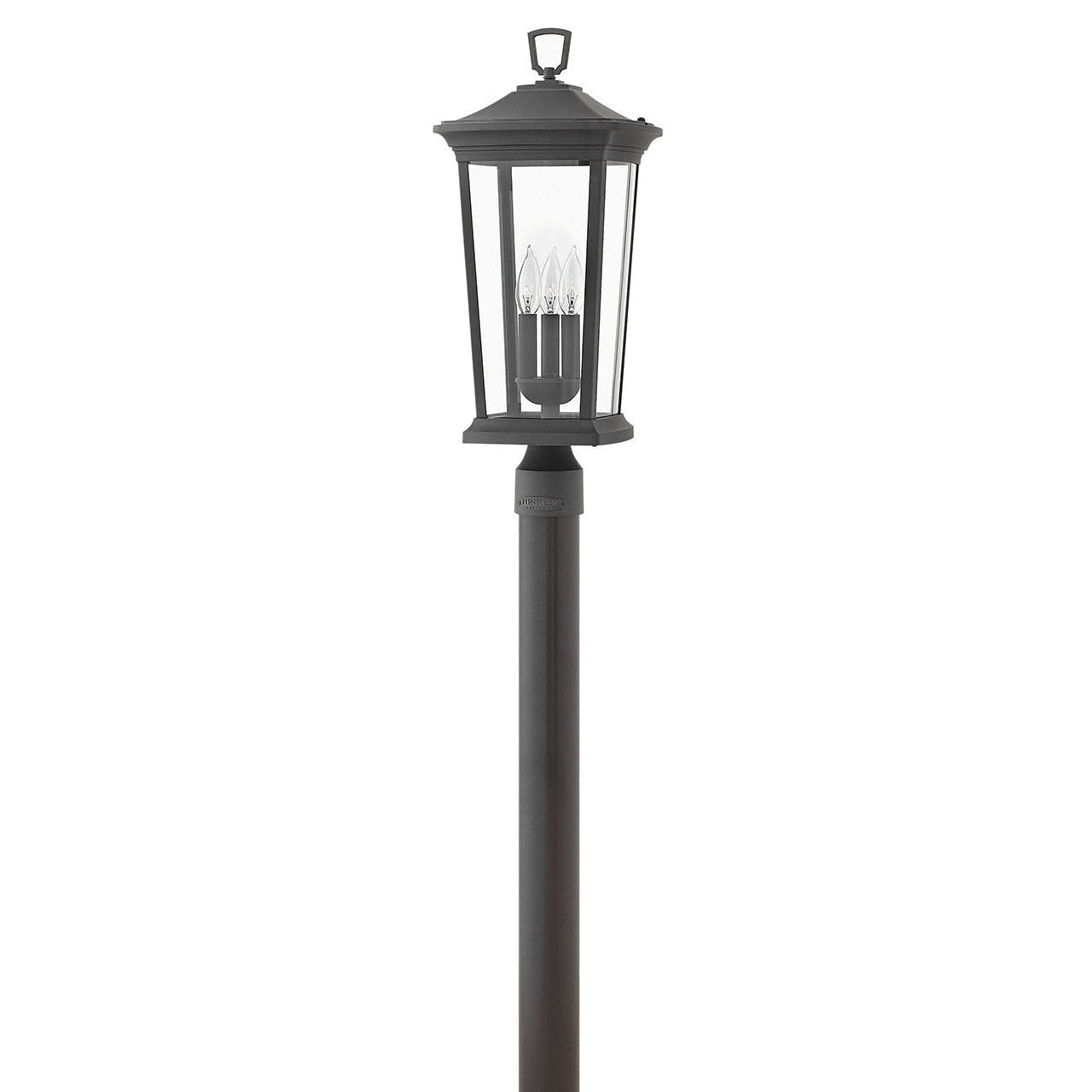 Hinkley - 2361MB-LV - LED Post Top or Pier Mount Lantern - Bromley - Museum Black