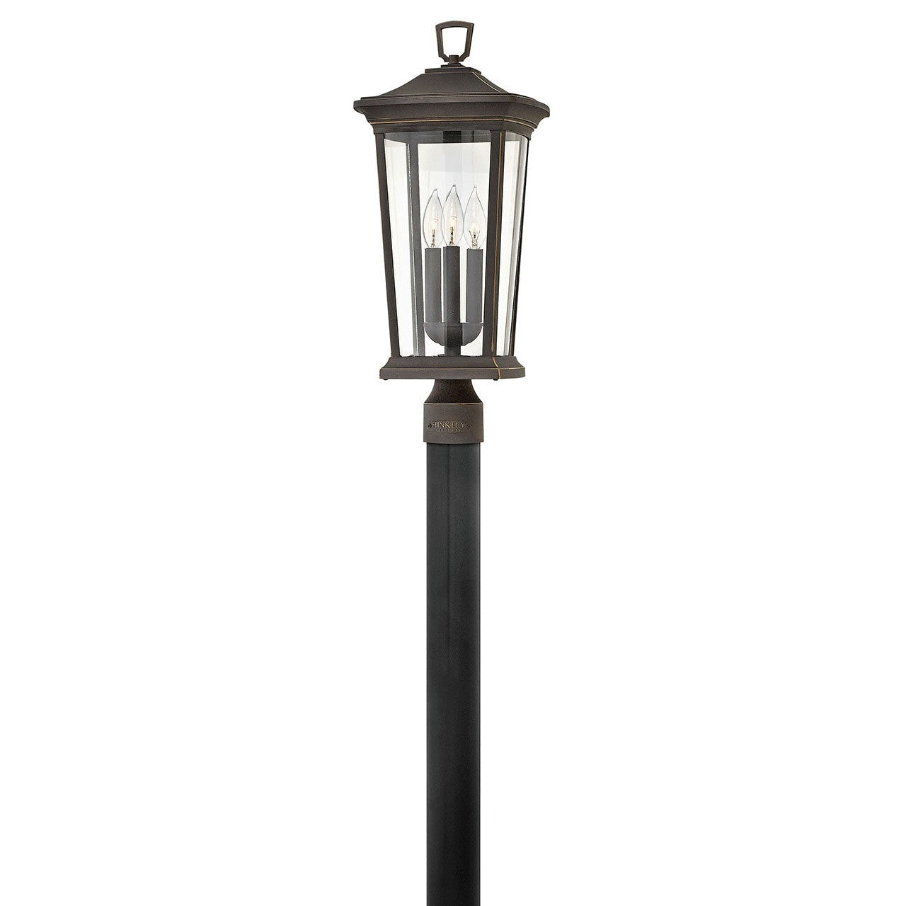 Hinkley - 2361OZ-LV - LED Post Top or Pier Mount Lantern - Bromley - Oil Rubbed Bronze
