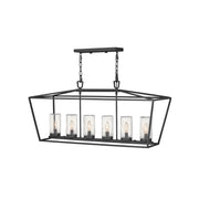 Hinkley - 2569MB-LV - LED Linear Chandelier - Alford Place - Museum Black