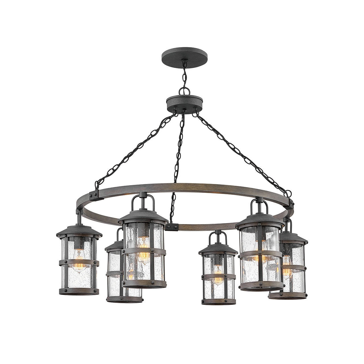 Hinkley - 2689DZ-LV - LED Outdoor Lantern - Lakehouse - Aged Zinc