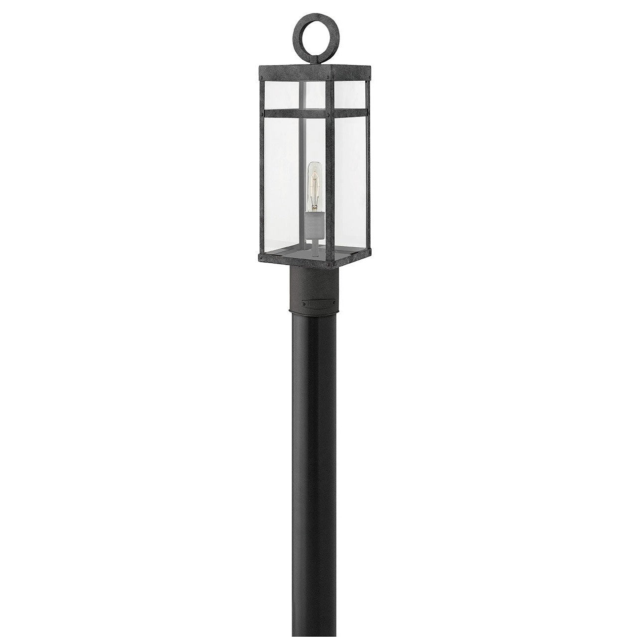 Hinkley - 2801DZ-LV - LED Post Top or Pier Mount Lantern - Porter - Aged Zinc
