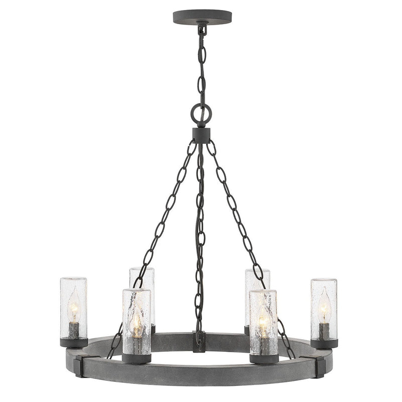 Hinkley - 29206DZ-LV - LED Chandelier - Sawyer - Aged Zinc